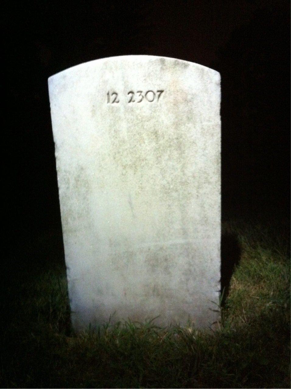 Back of headstone — Joseph John Fondrisi