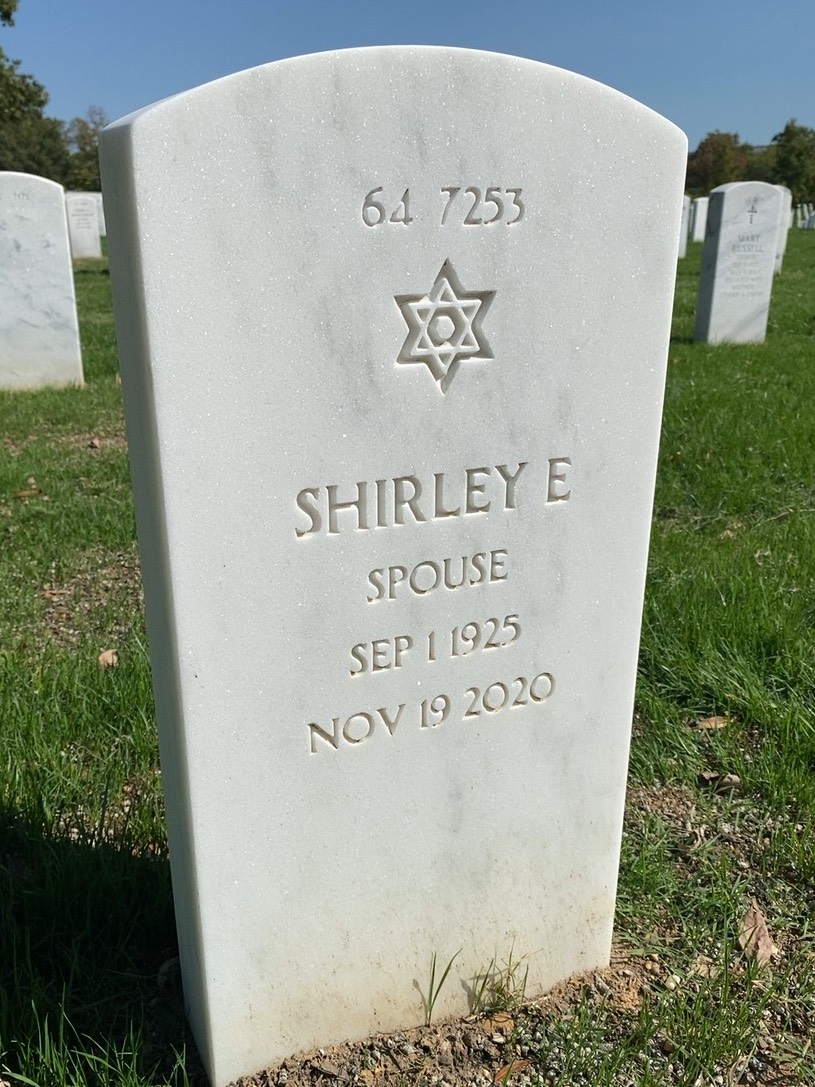 Back of headstone — Robert Galpeer