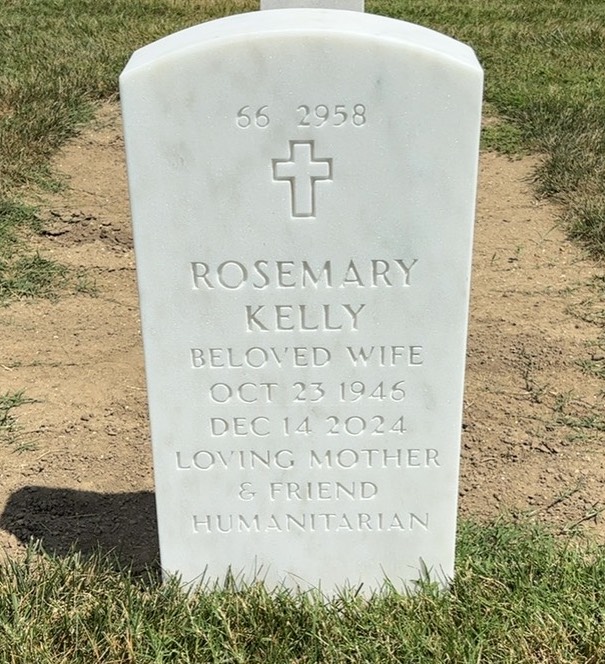 Back of headstone — Robert Parnell