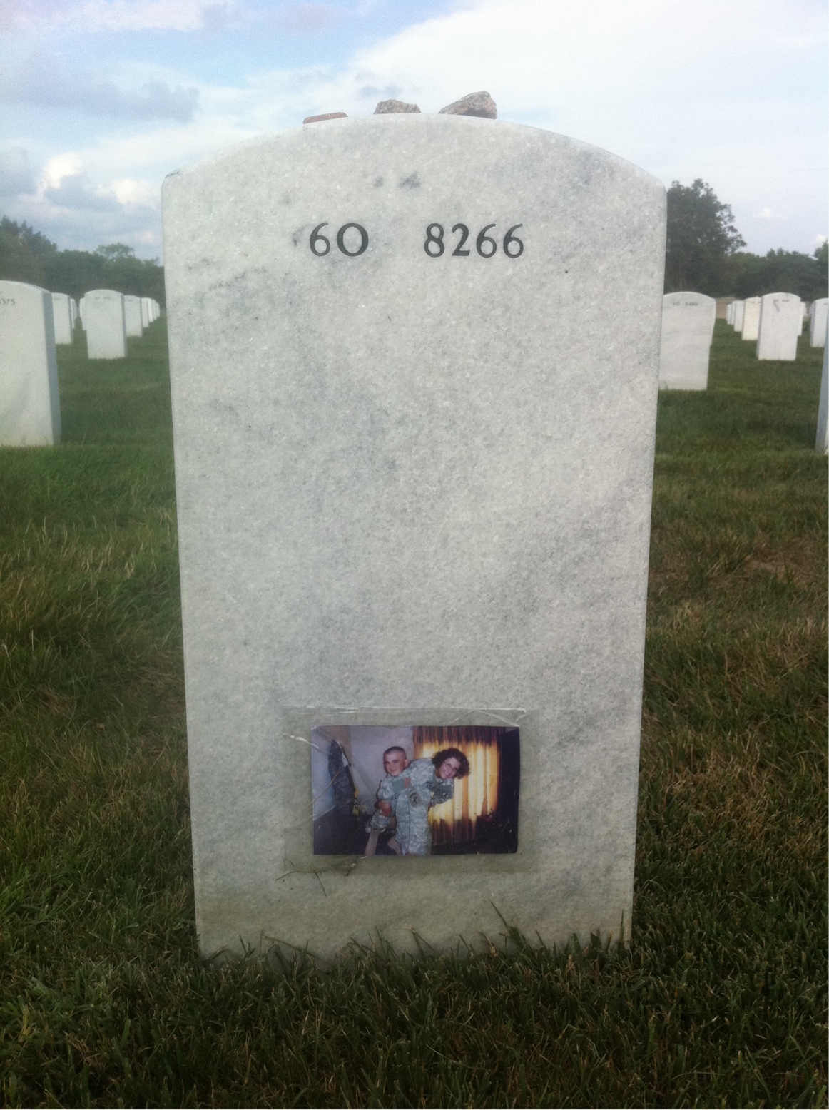 Back of headstone — Michael Sturdivant