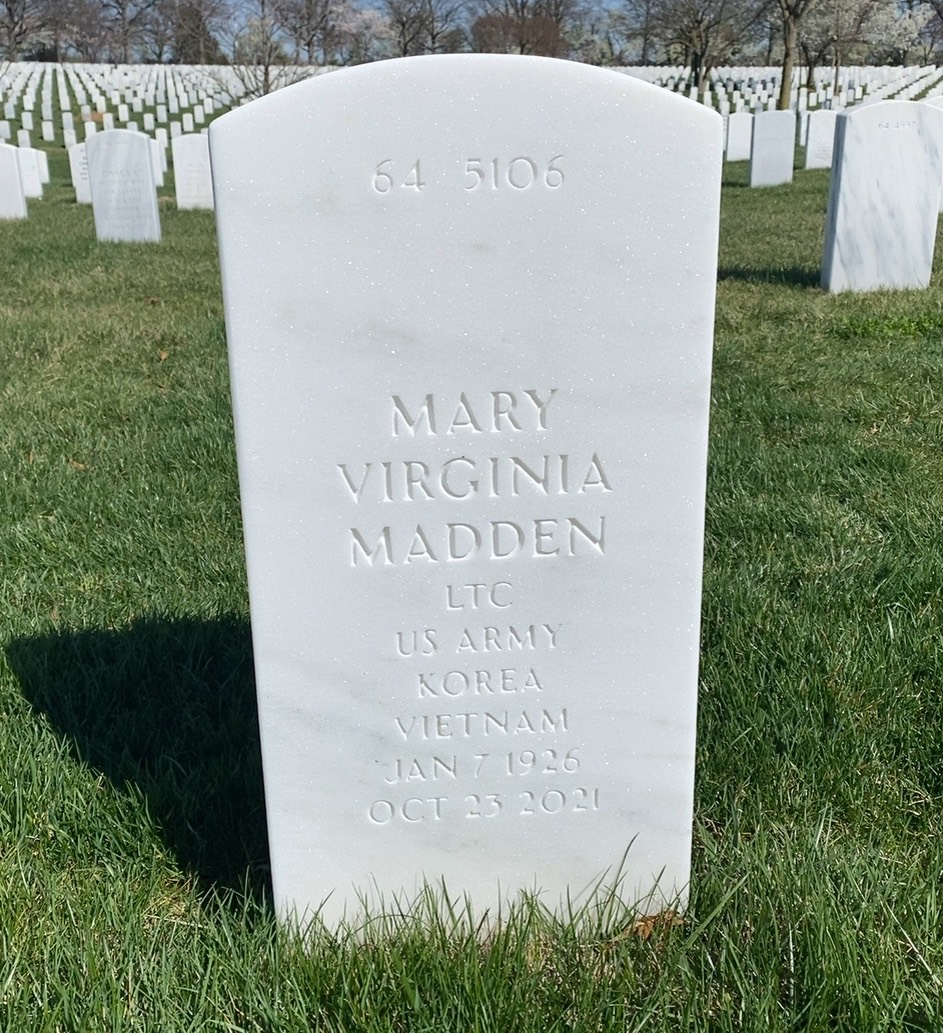Back of headstone — Peter Madden