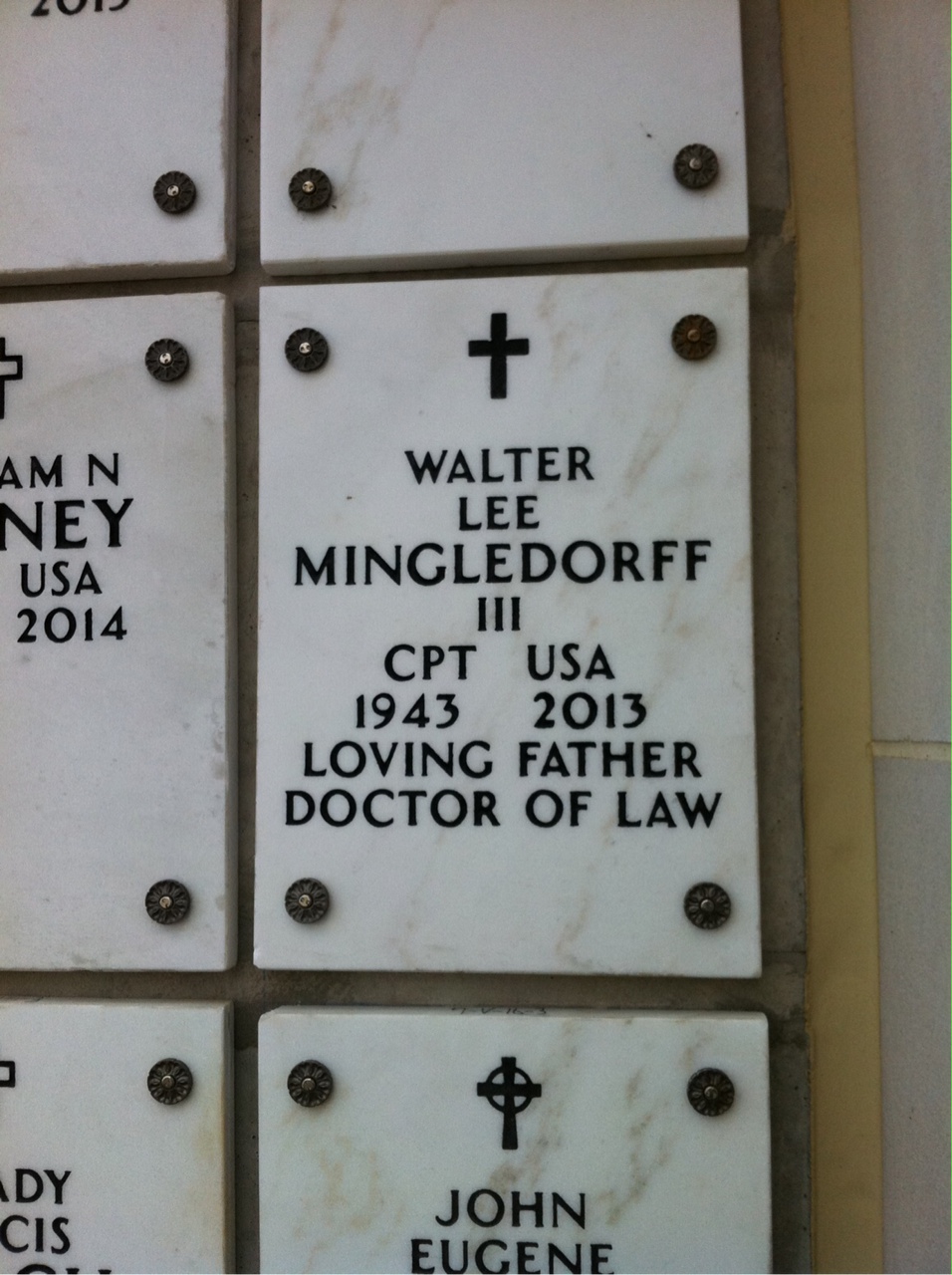 Walter Lee Mingledorff