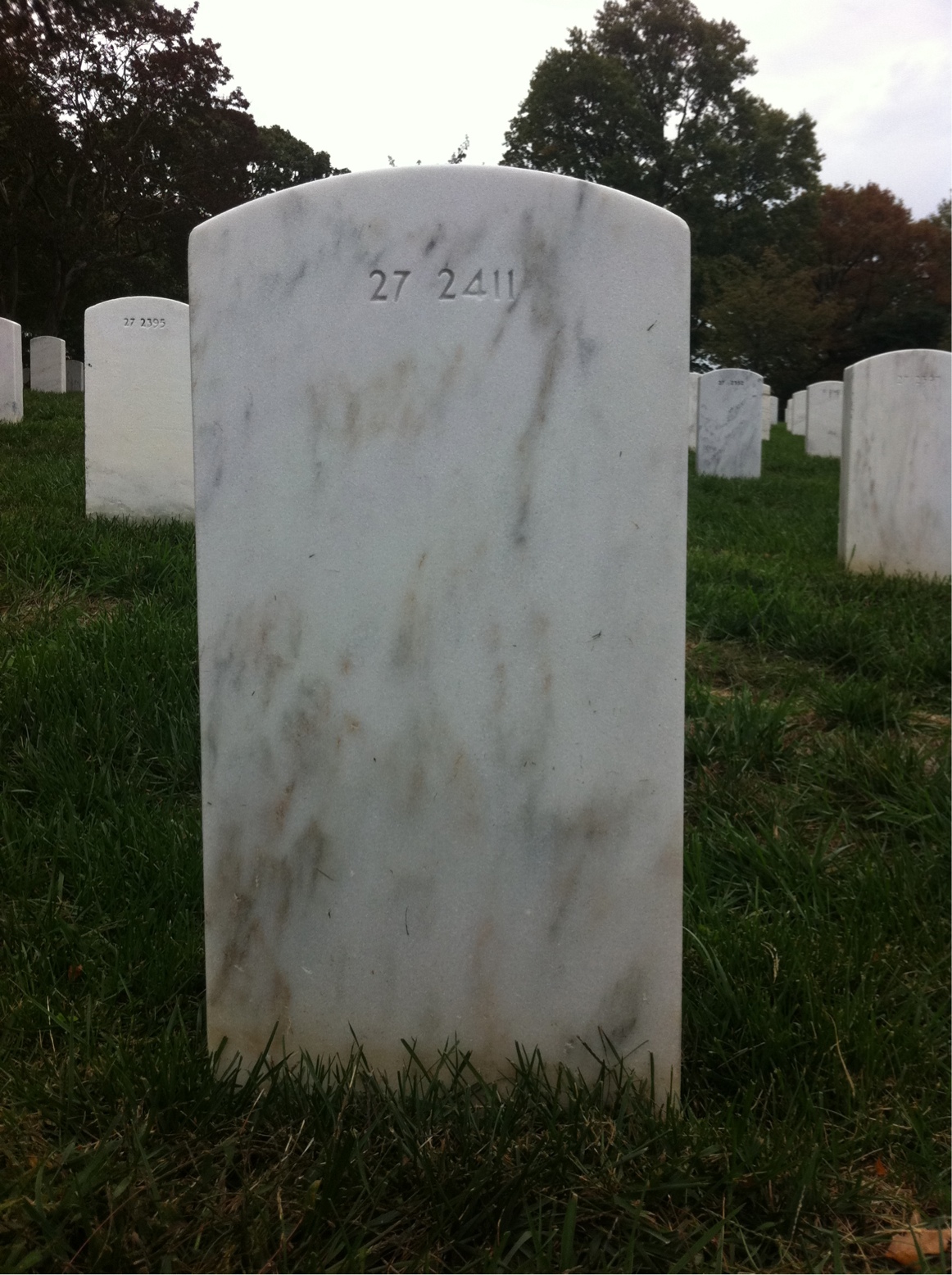 Back of headstone — James Bailey