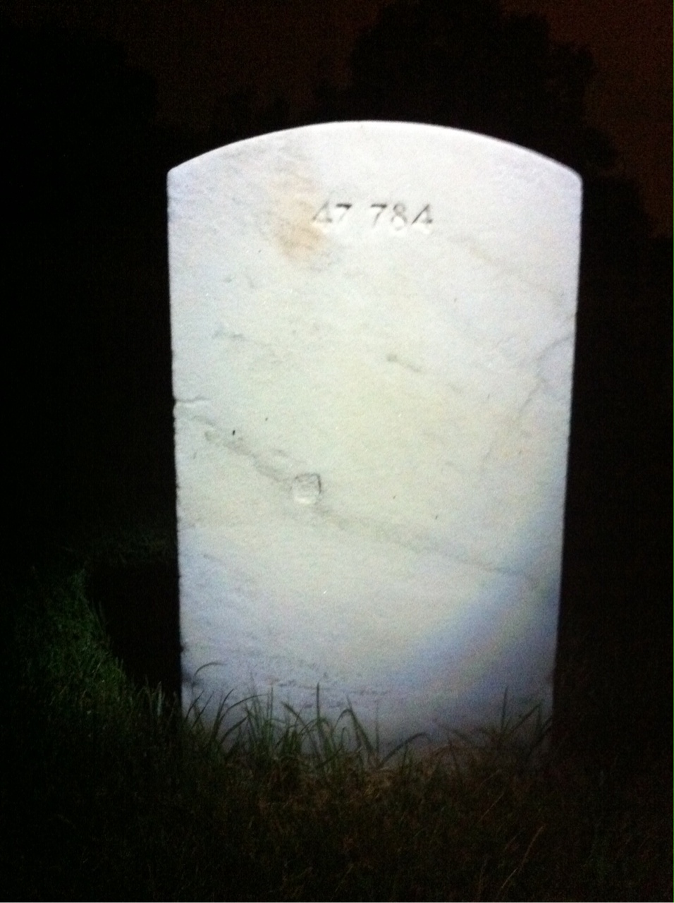 Back of headstone — Beatrice Arnold