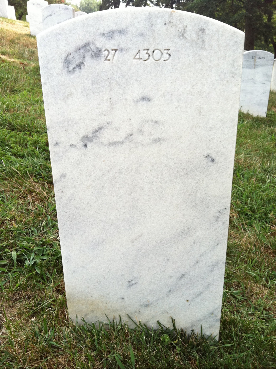 Headstone of Unknown Unknown