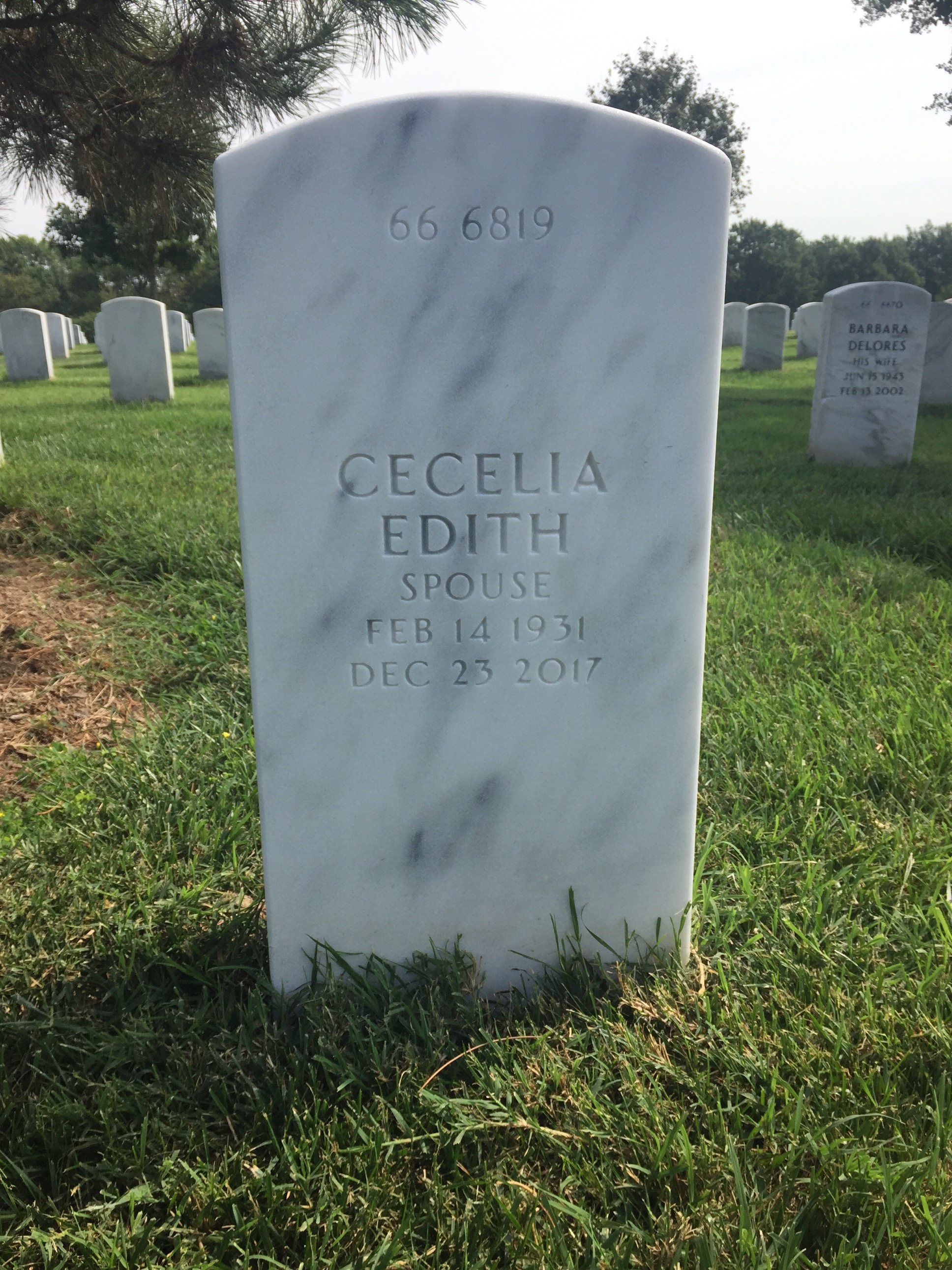 Back of headstone — Irwin Greenberg