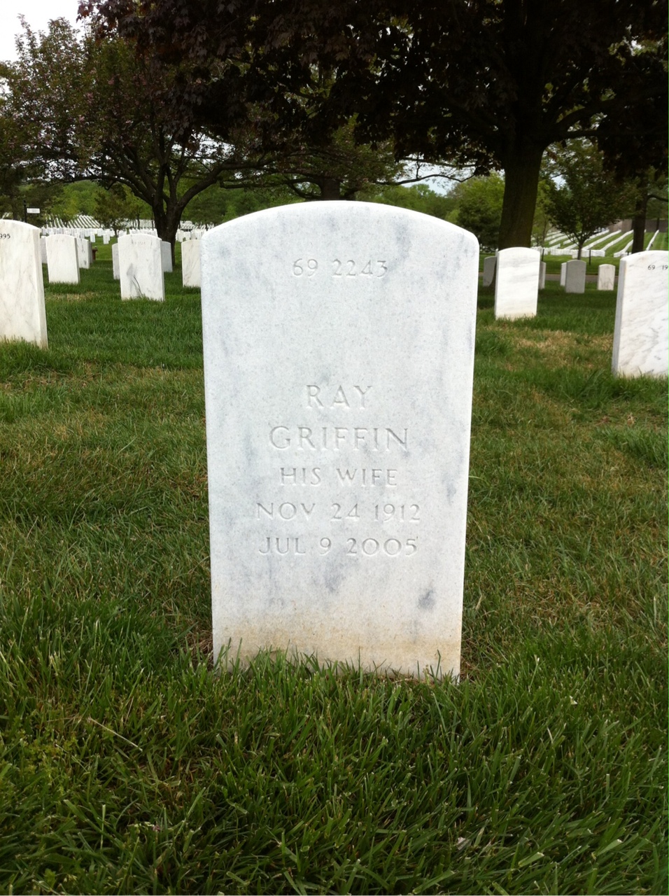 Back of headstone — Lazarus Todd