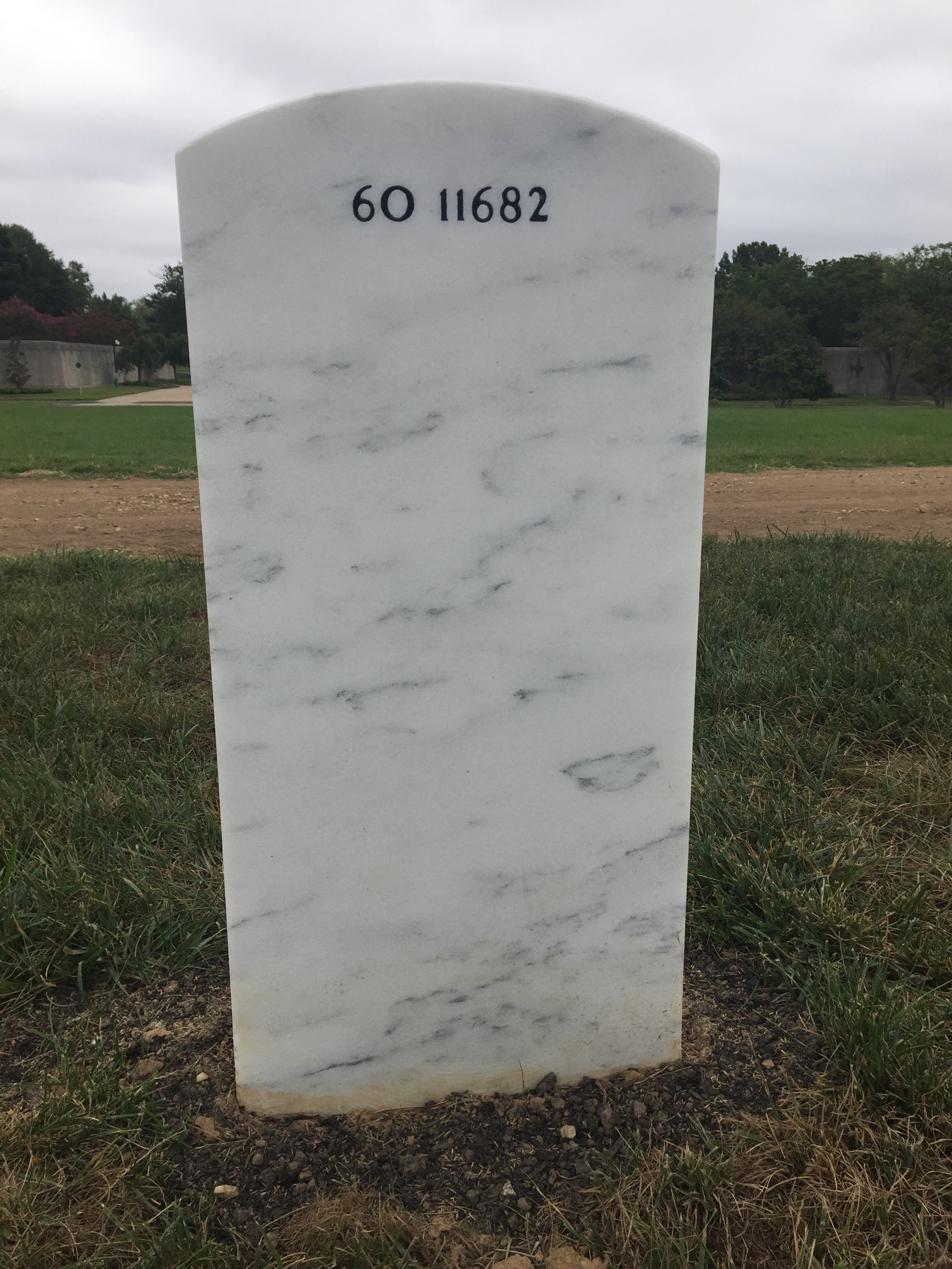 Back of headstone — John Mcnichol