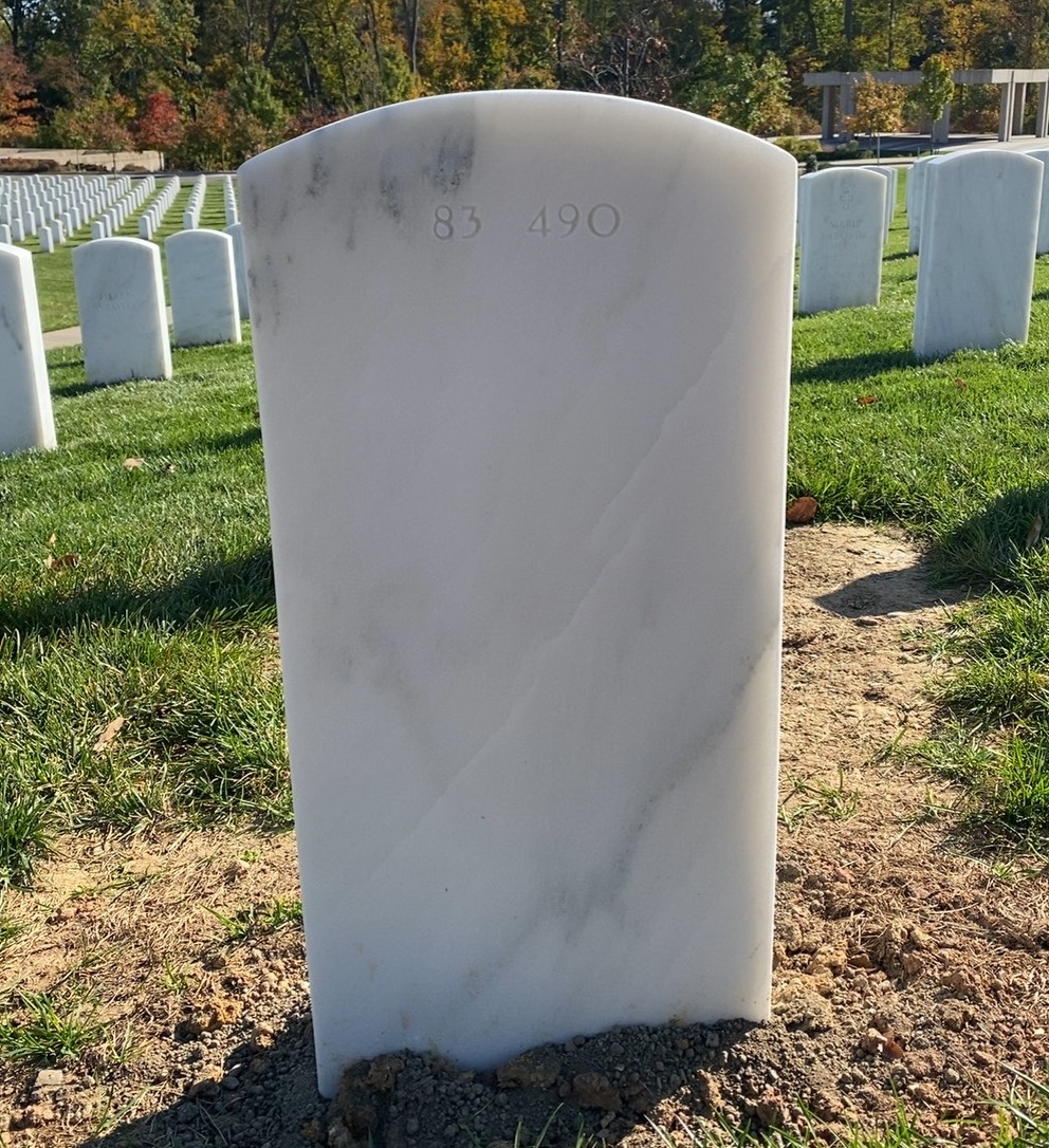 Back of headstone — Phyllis Morsman