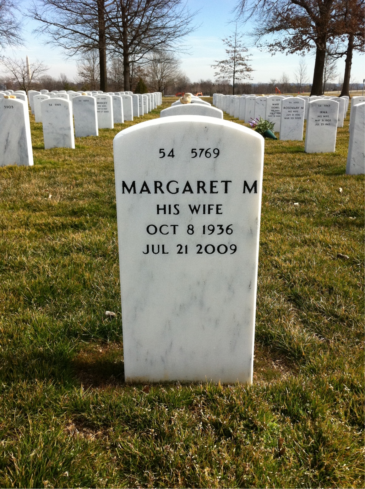 Back of headstone — Lemuel Fagan