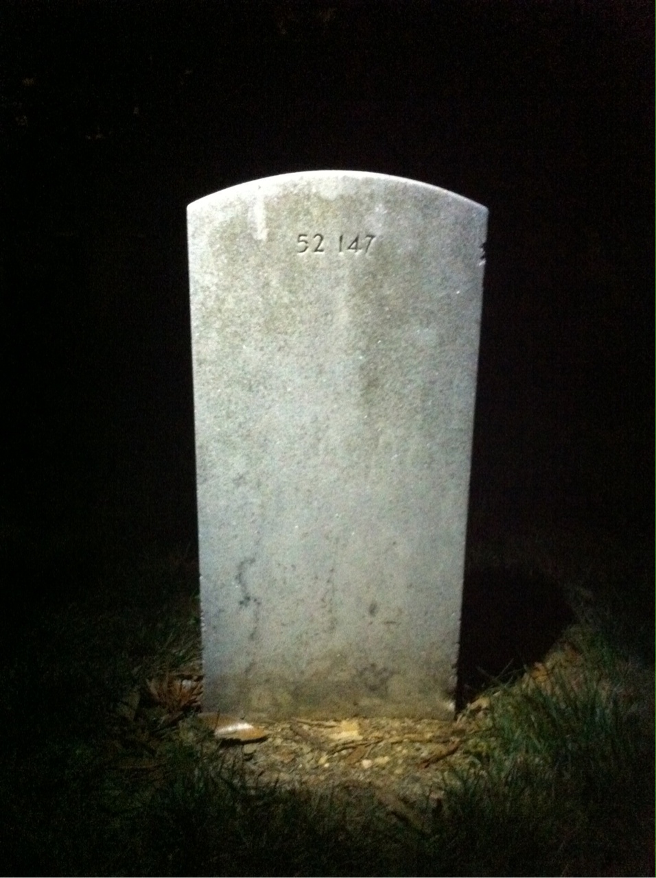 Back of headstone — Boyd Morrow