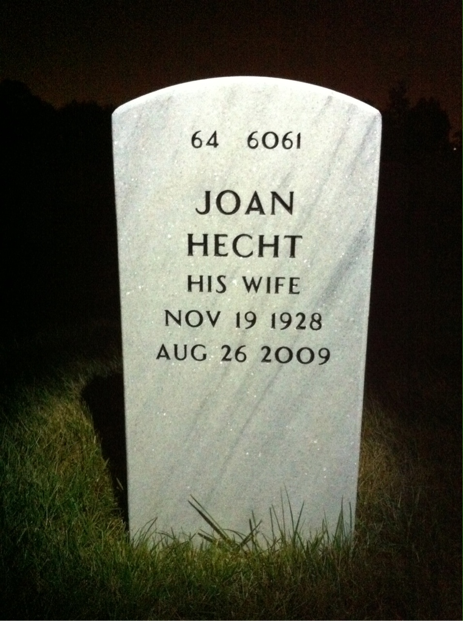 Back of headstone — Mordecai Lorber