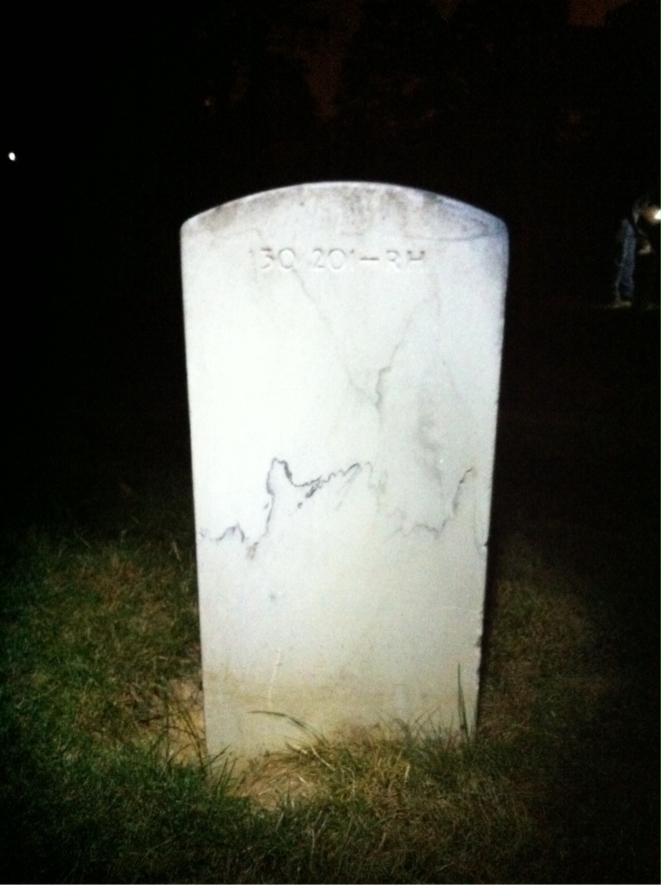 Back of headstone — Viggo Miller