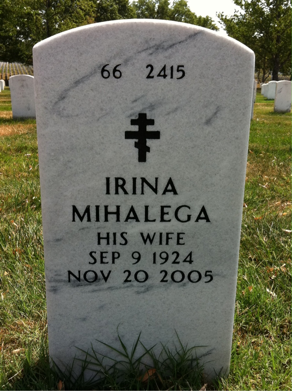 Back of headstone — Teodosio Maldonado