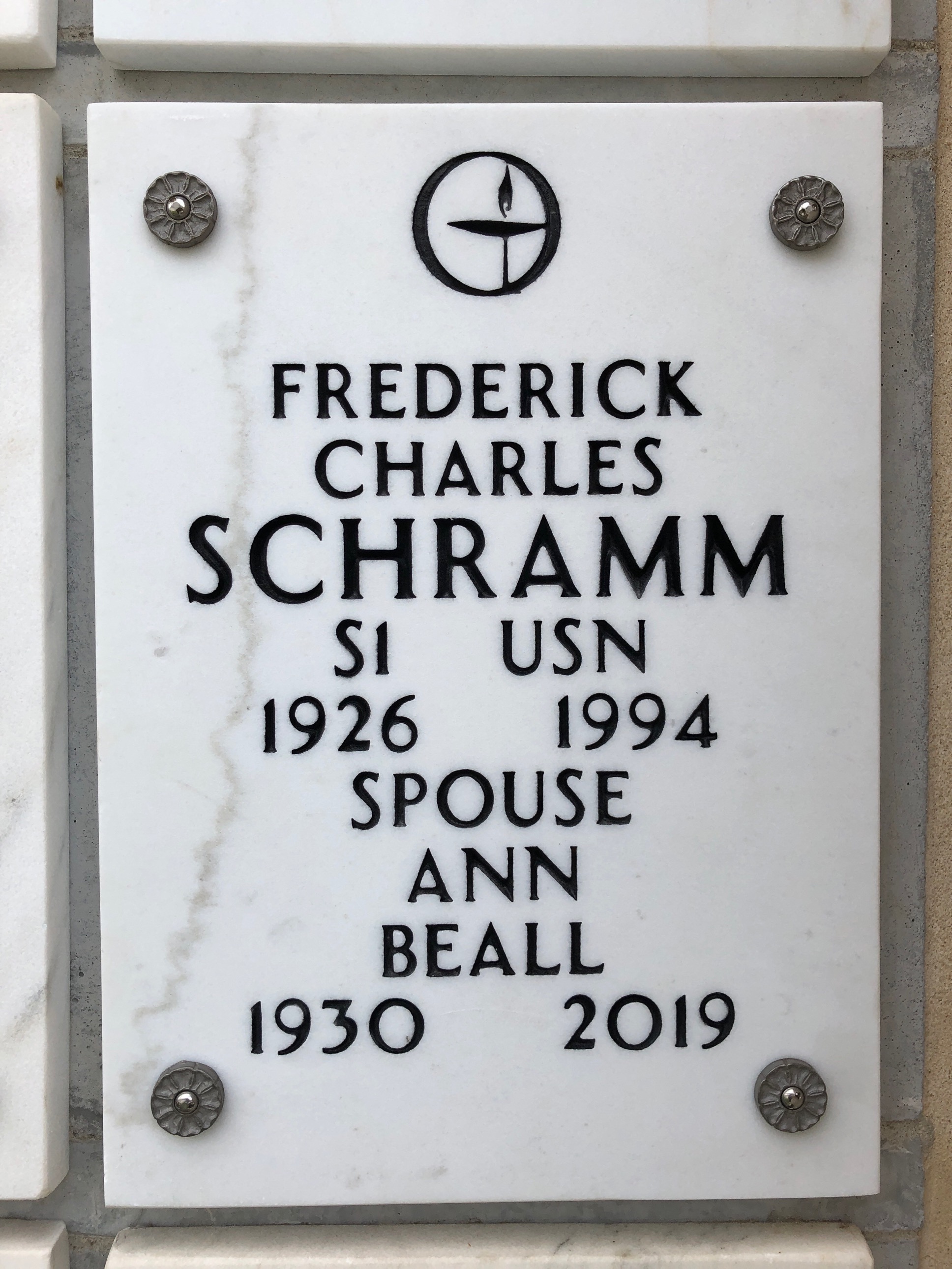 Frederick C Schramm