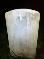 Peter Albright — Headstone Back