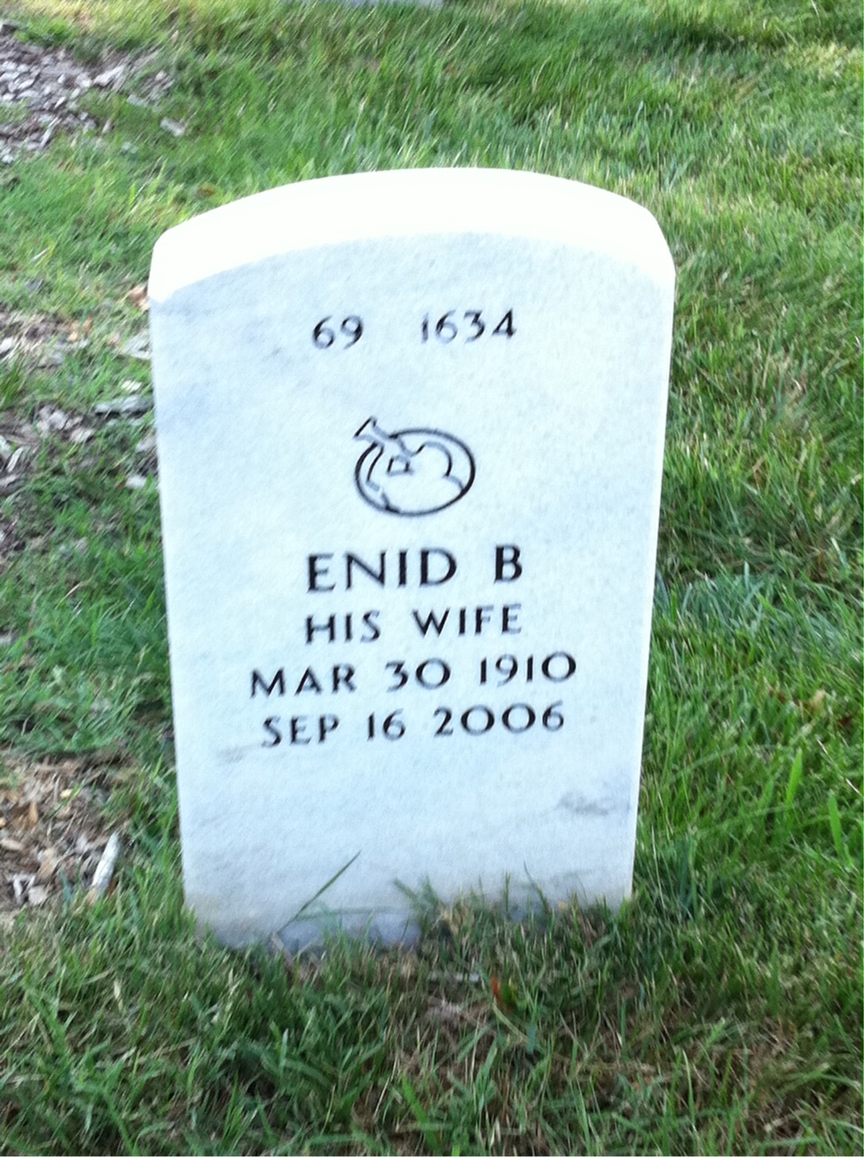 Back of headstone — Boleslaw Zukowski