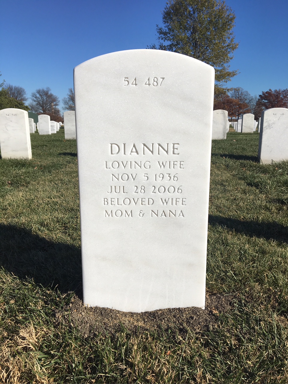 Back of headstone — Revere Gurley