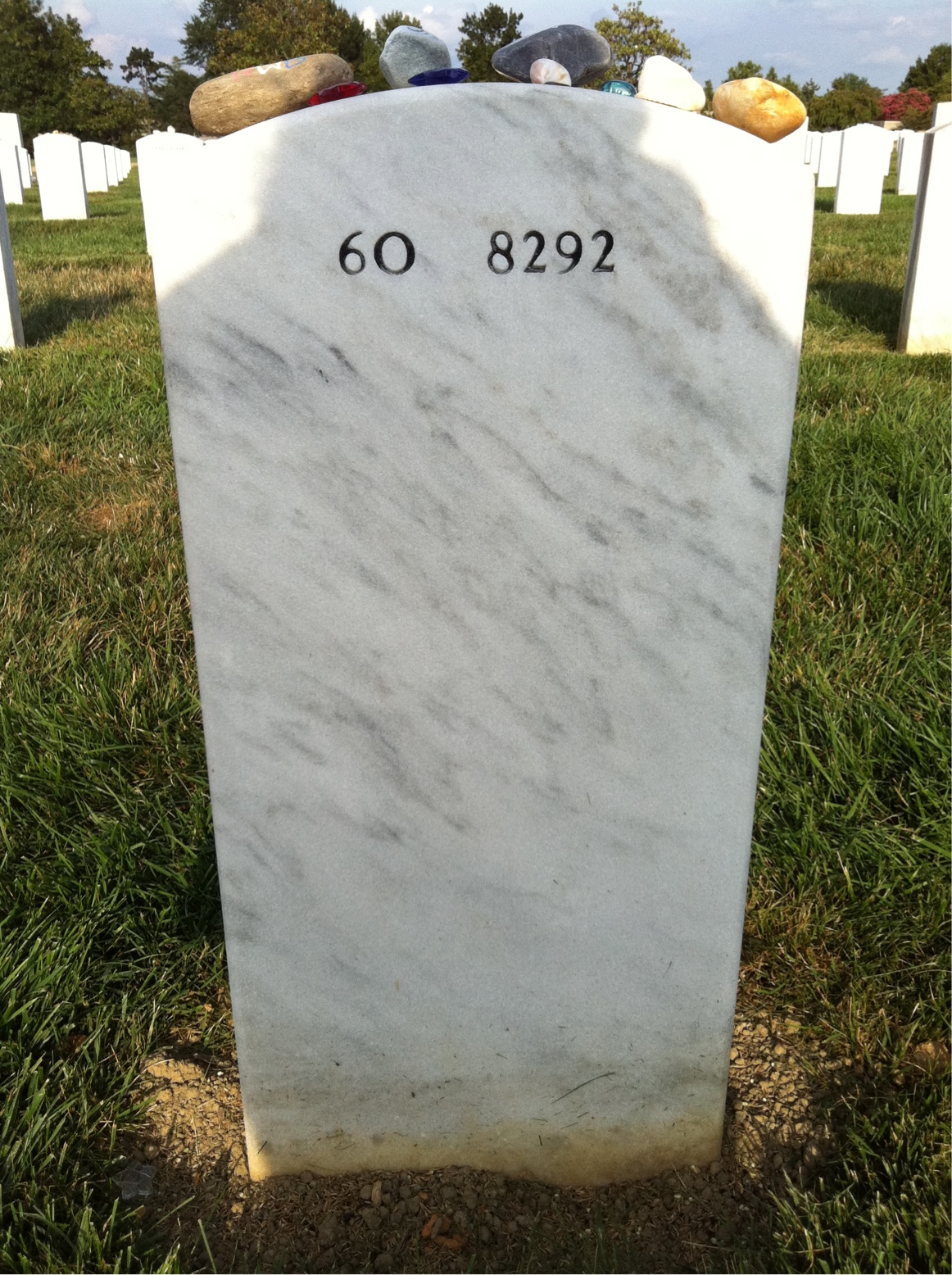 Back of headstone — Dillon Jutras