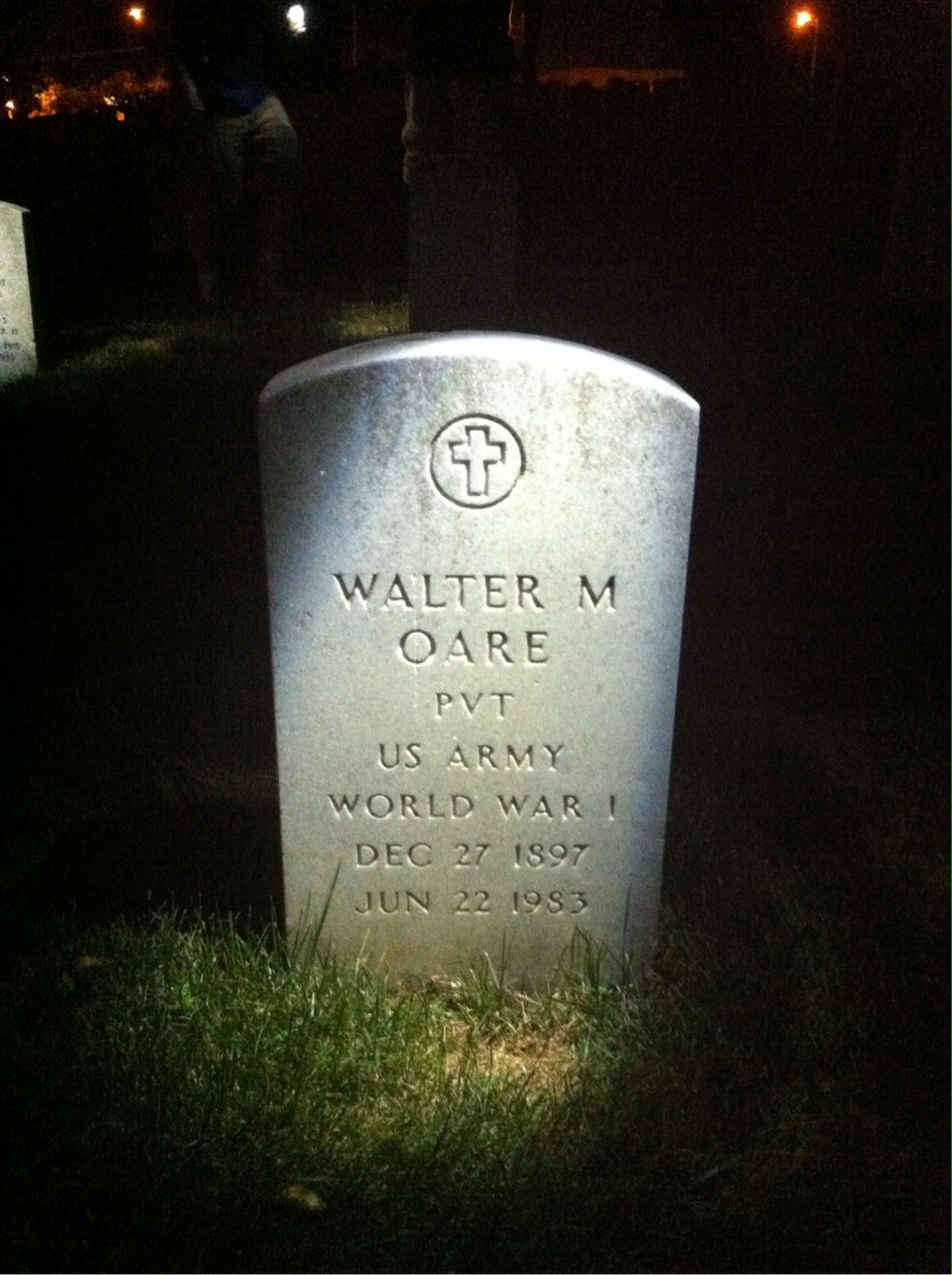 Walter M Oare