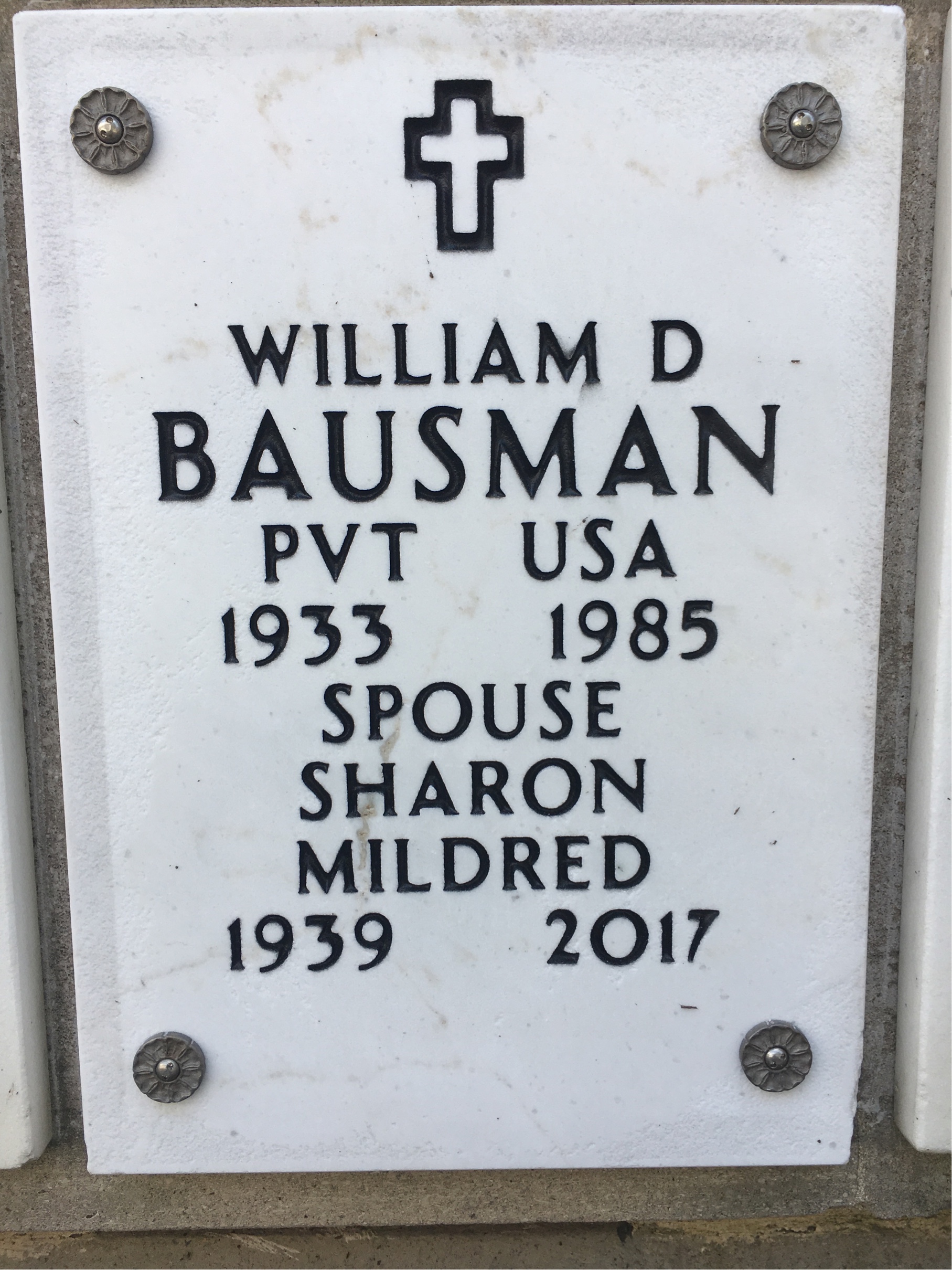 William D Bausman