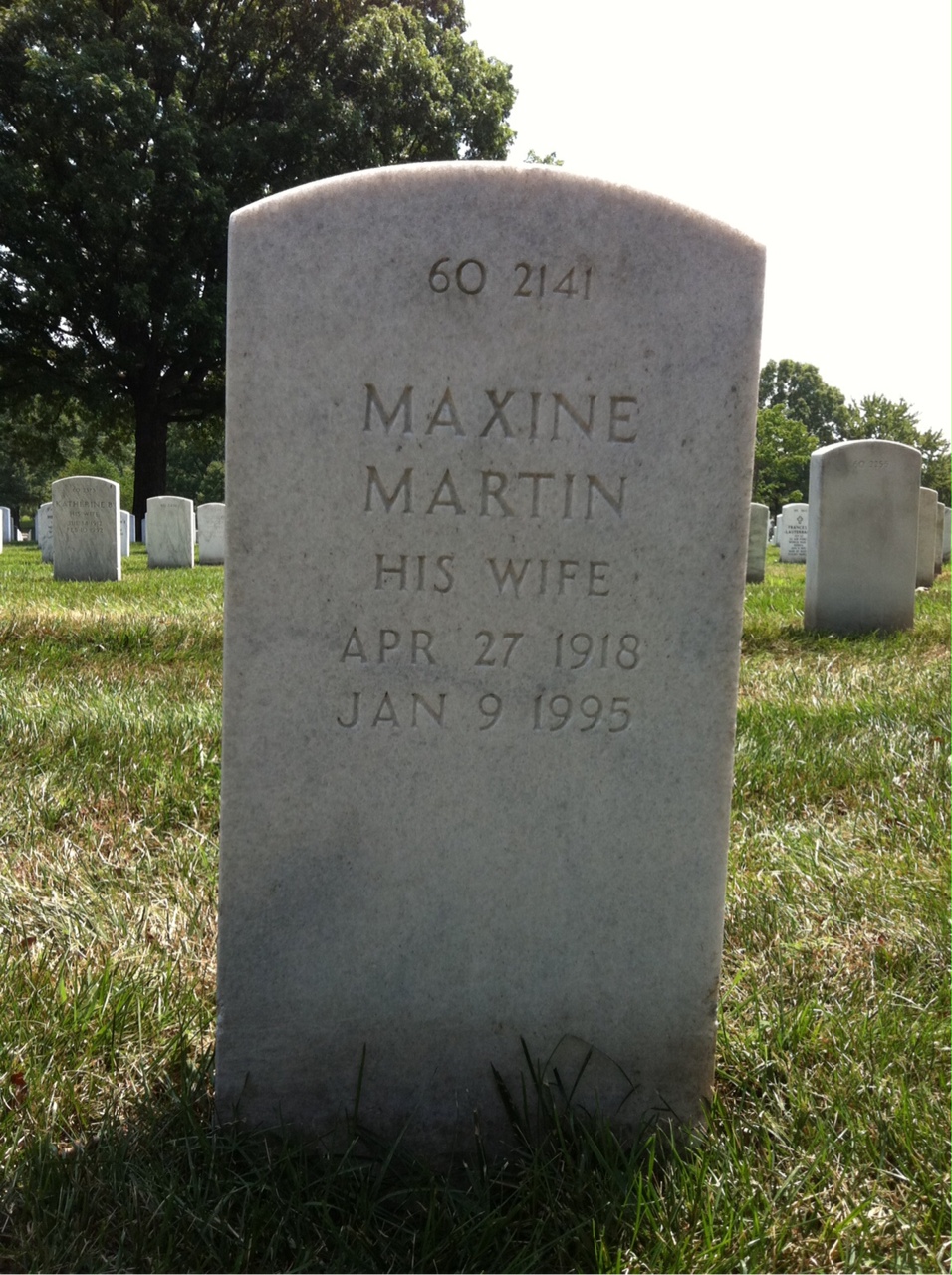 Back of headstone — James Munn