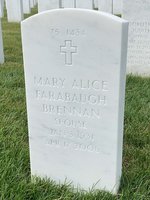 Herbert Brennan — Headstone Back