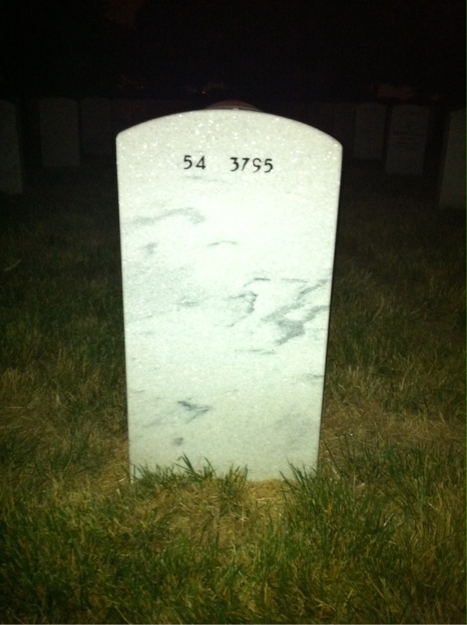 Back of headstone — Thomas Donnelly