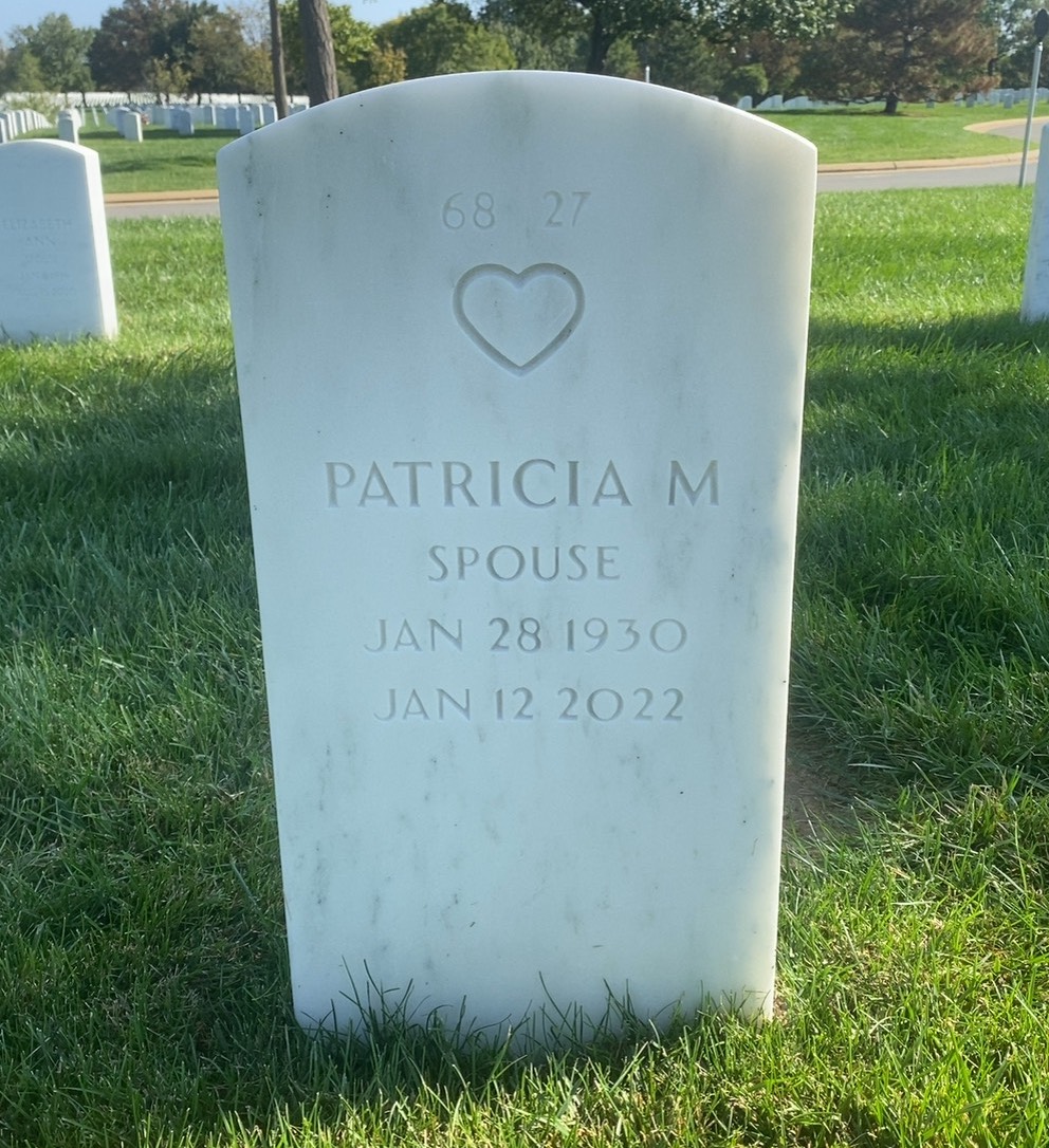 Back of headstone — Donald Taylor