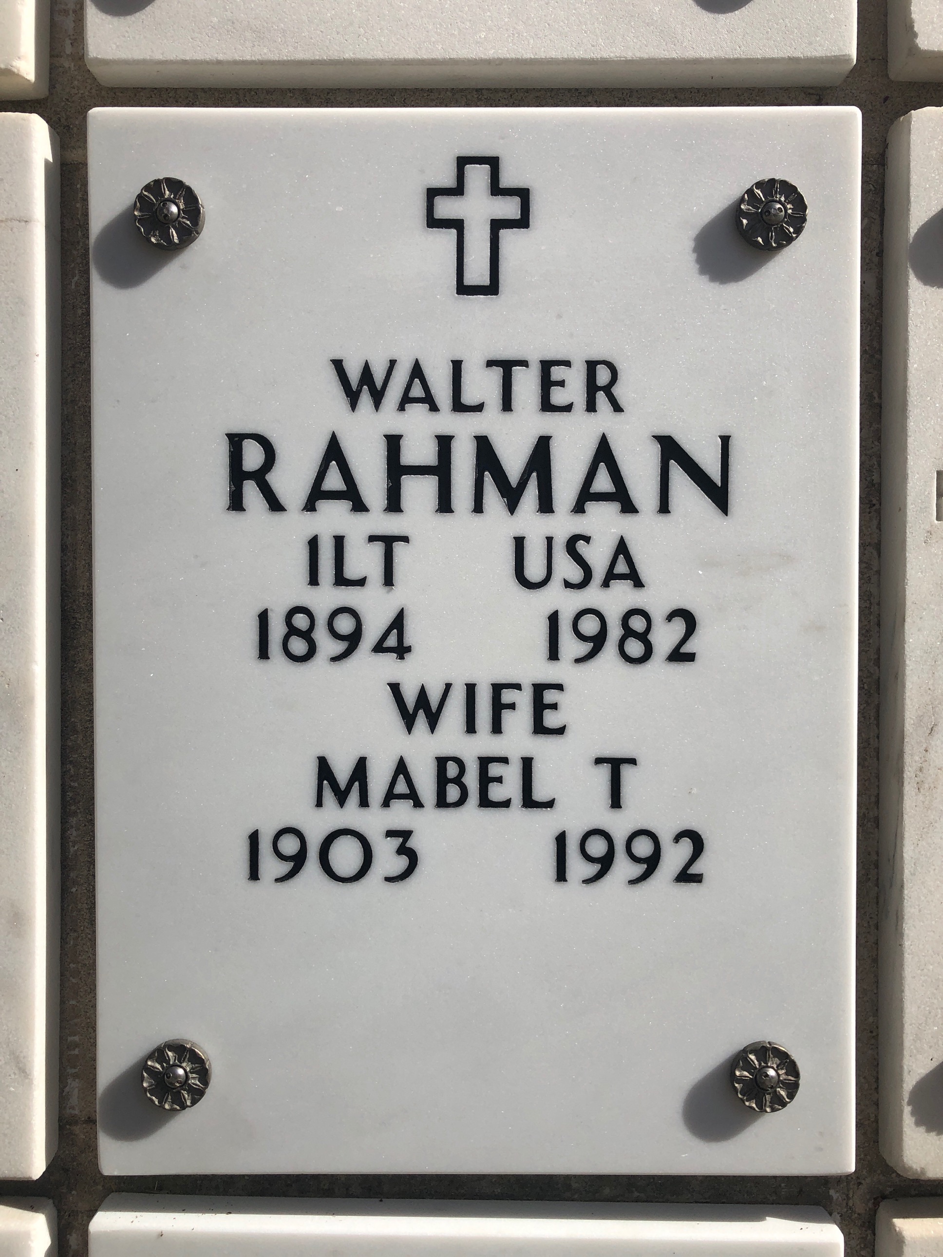 Walter Rahman