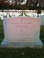 Thomas Amos — Headstone Front
