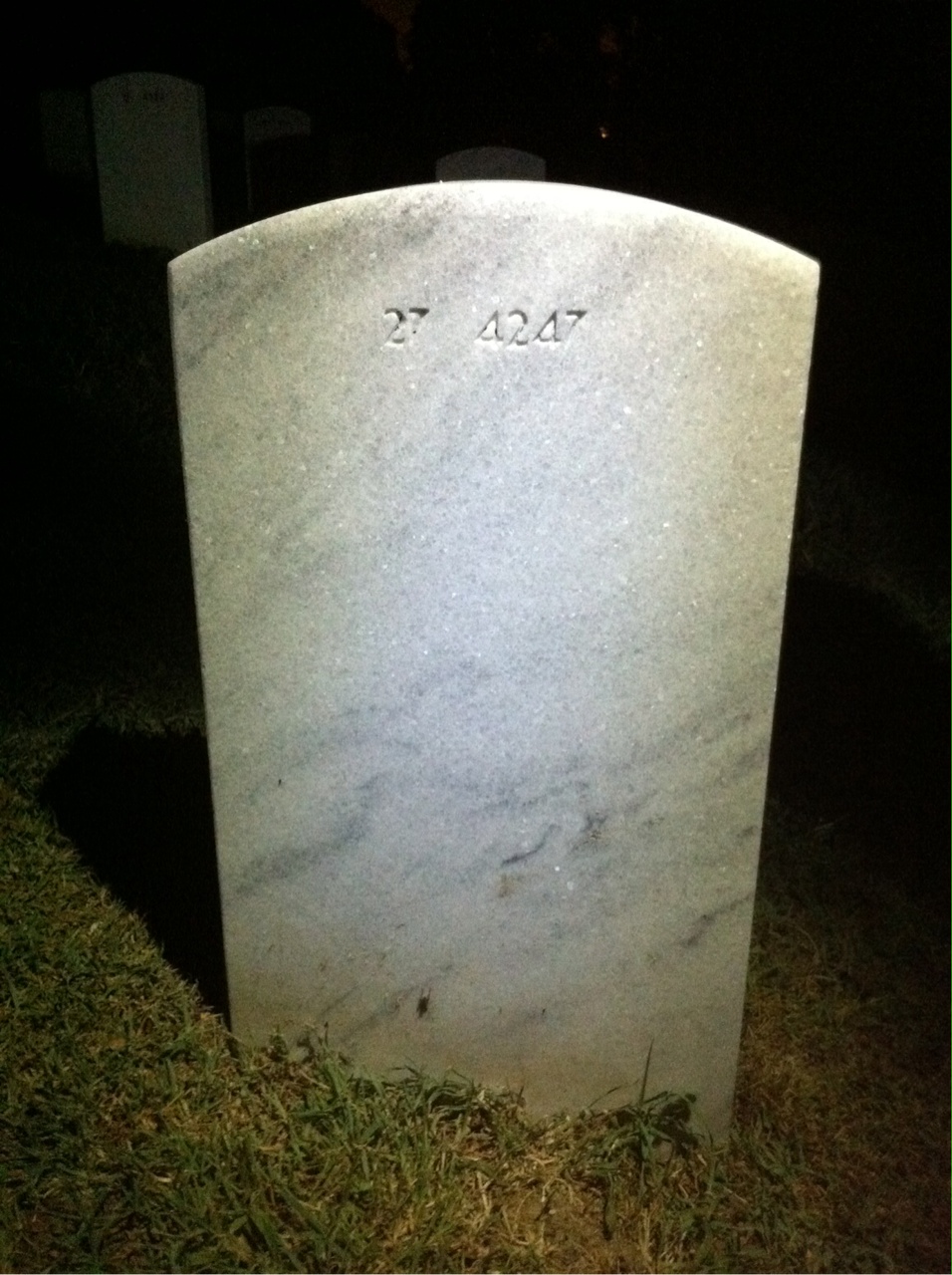 Headstone of Unknown Unknown
