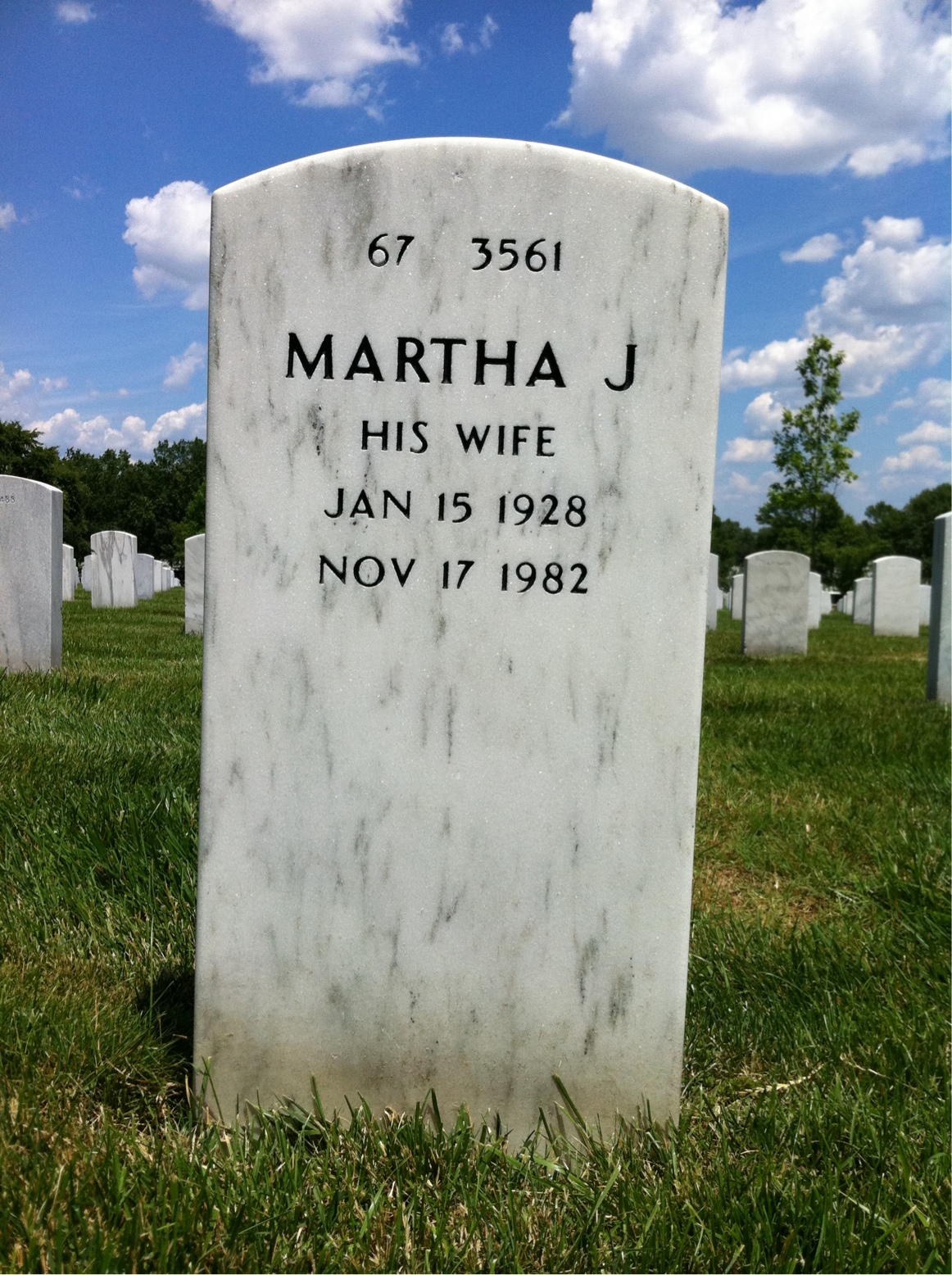 Back of headstone — Bruce Sivertsen