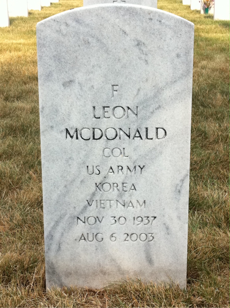 F Mcdonald