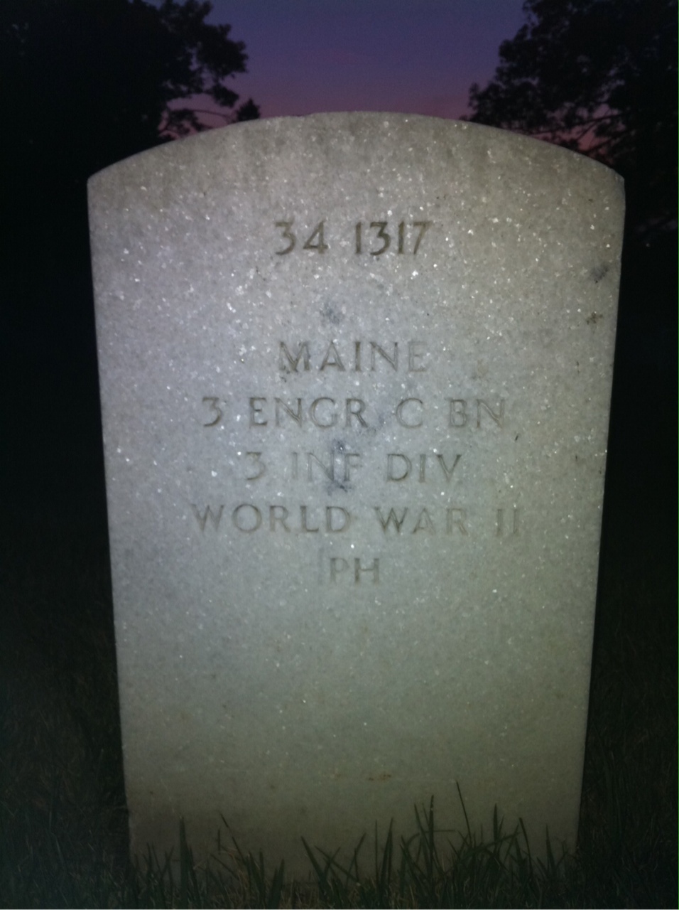 Headstone of George Libby