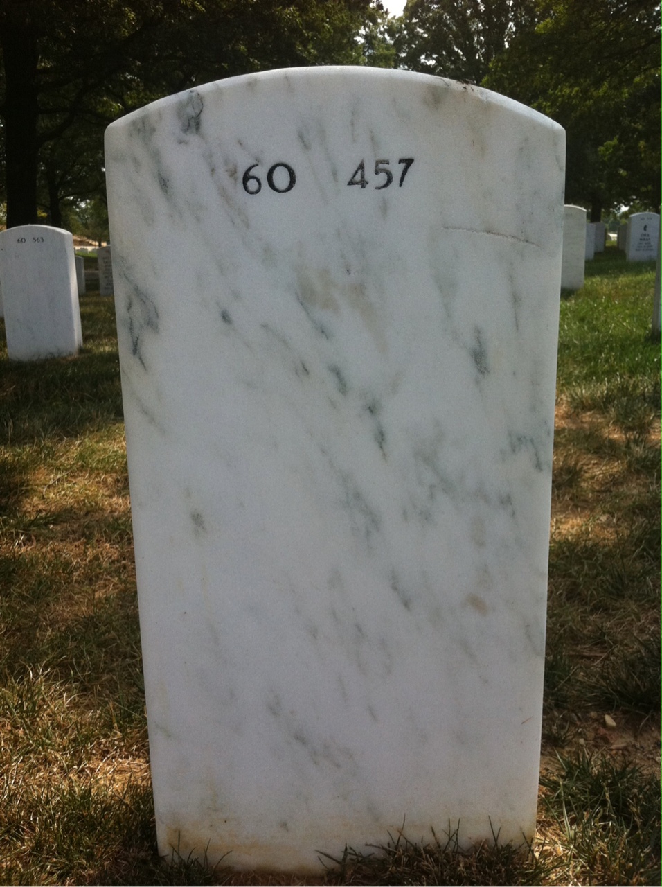Back of headstone — Edward Loch