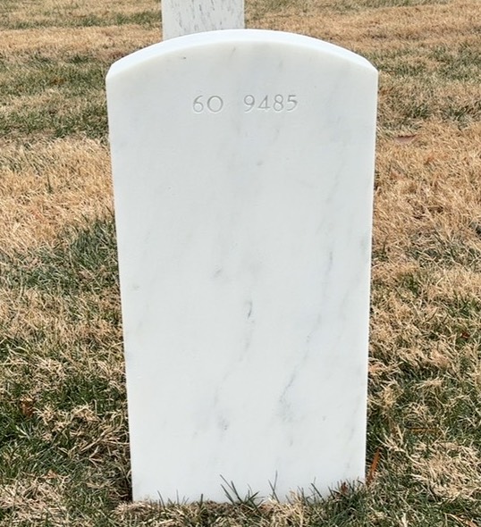 Back of headstone — Javier Ortiz Rivera