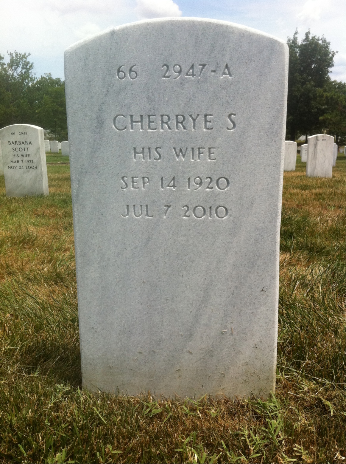 Back of headstone — John Lucas
