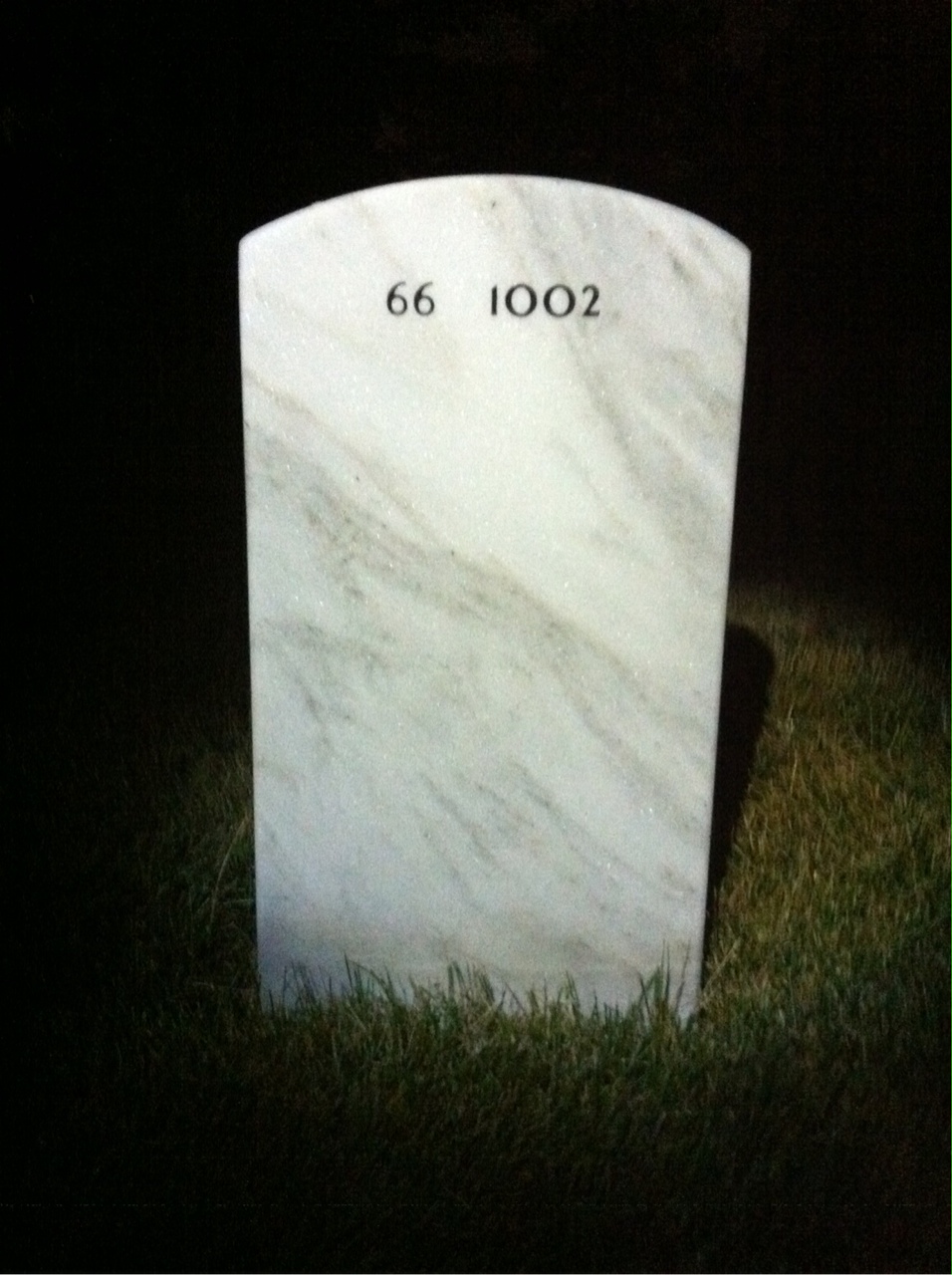 Back of headstone — Joseph Edwards