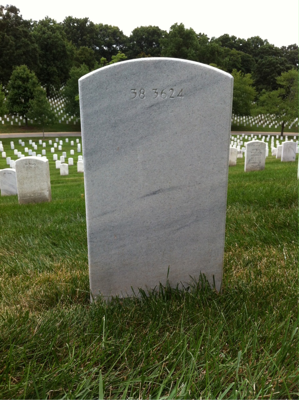 Back of headstone — William Mcdevitt