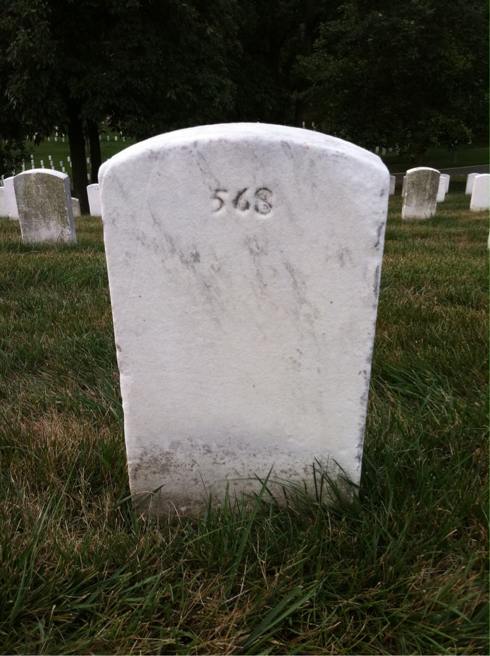 Back of headstone — Lois Bigbie