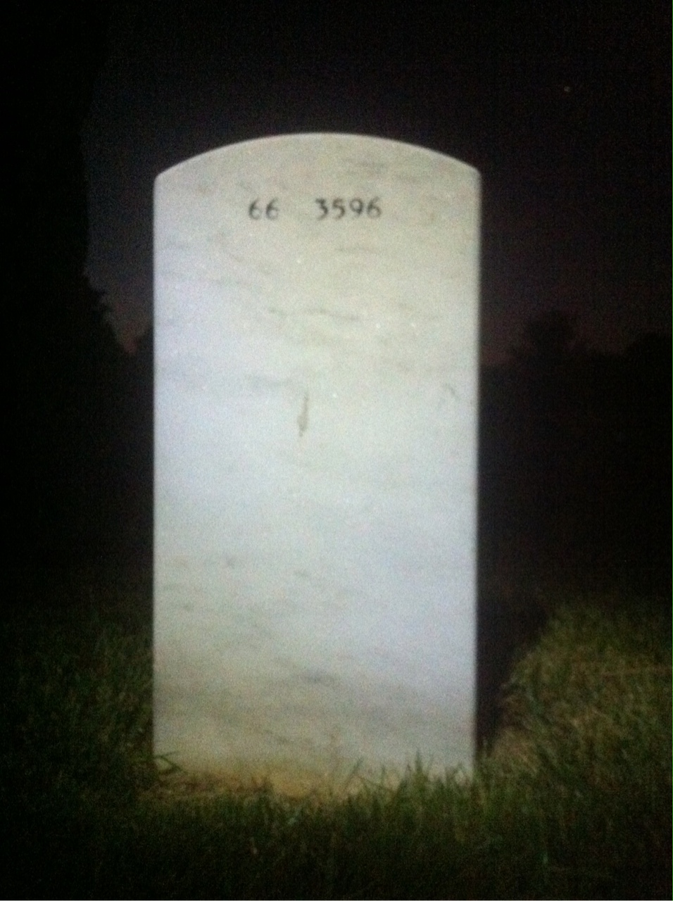 Back of headstone — Samson Mikitarian