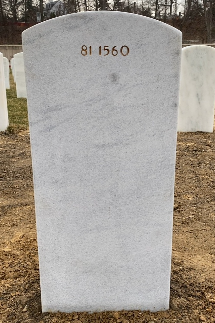 Headstone of James Richard Ward