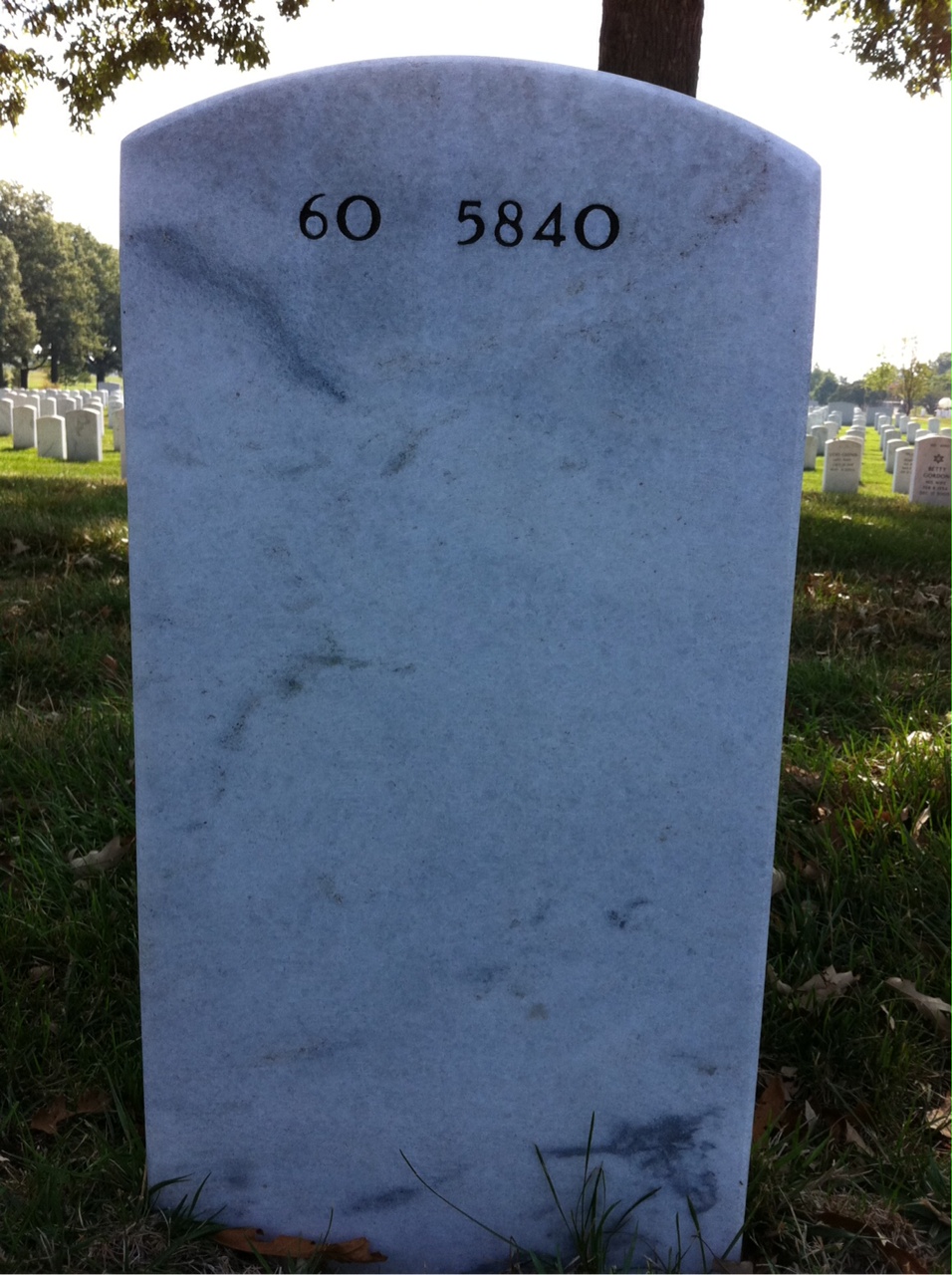 Back of headstone — Joseph Paskoski