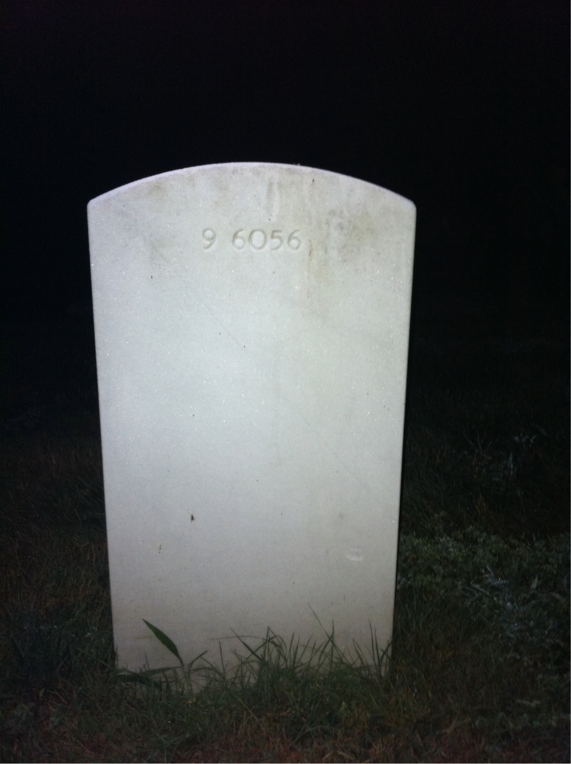 Back of headstone — Neil Lamb
