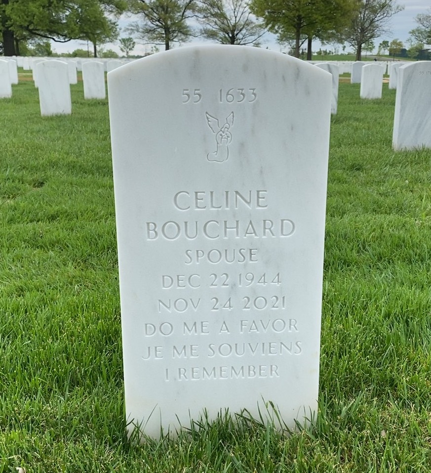 Back of headstone — Thomas Allen