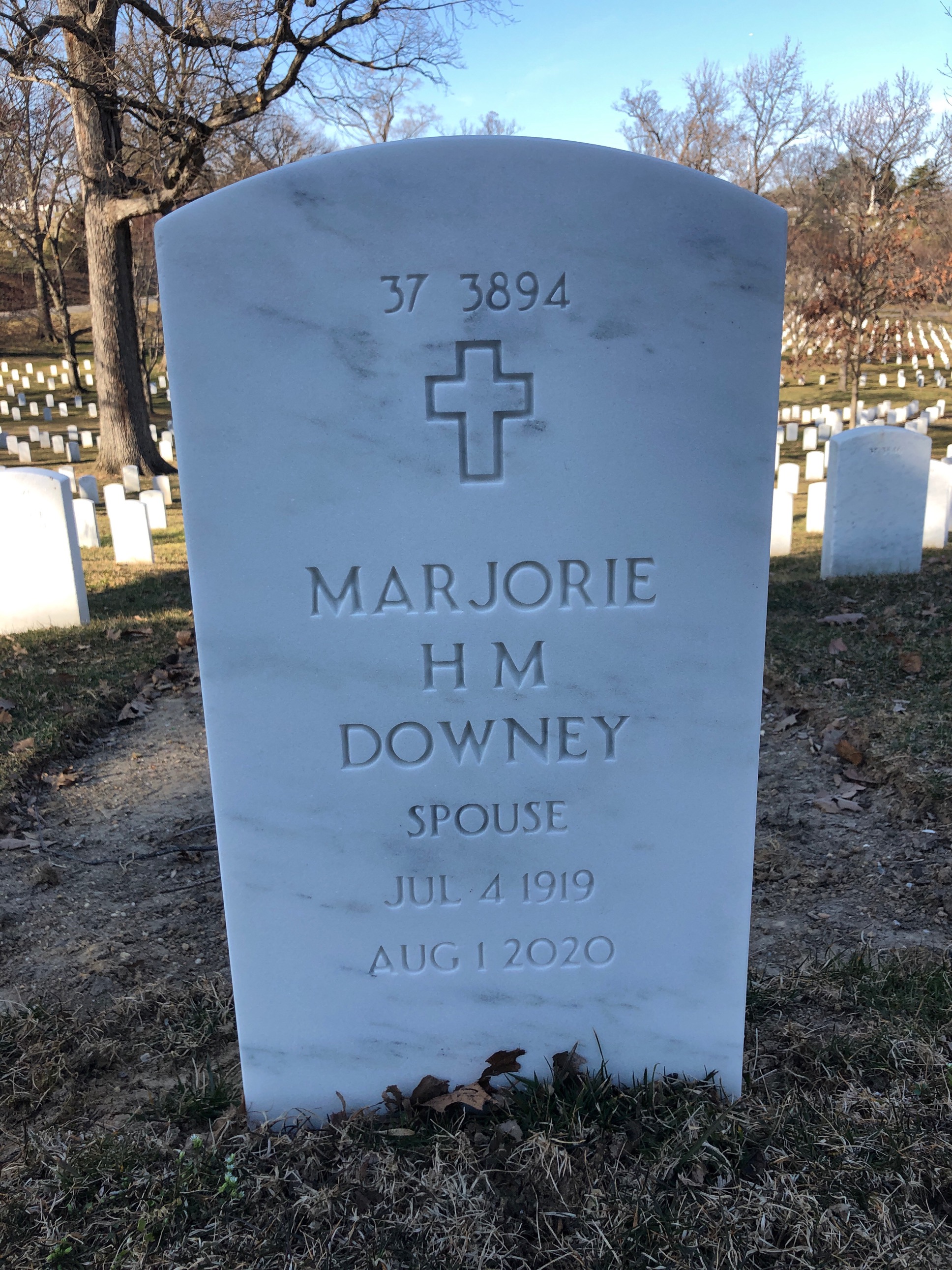Back of headstone — John Morrison