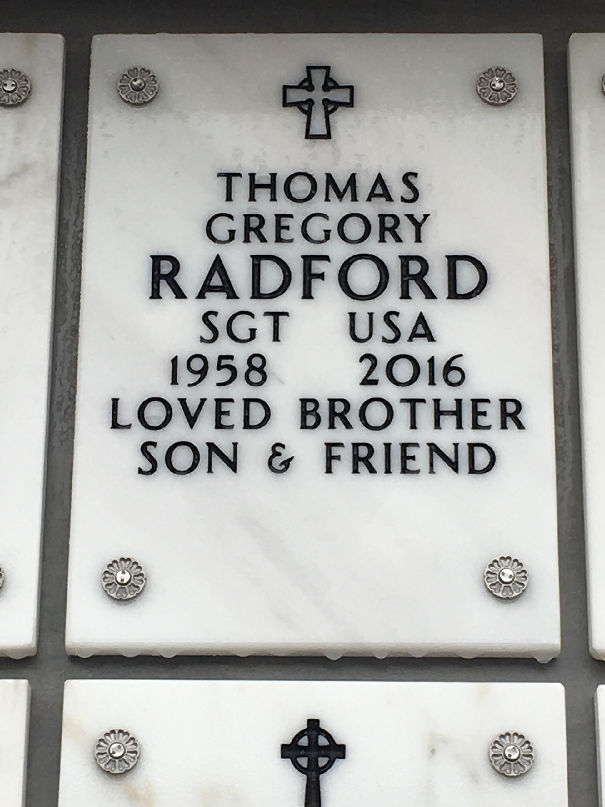Thomas Gregory Radford