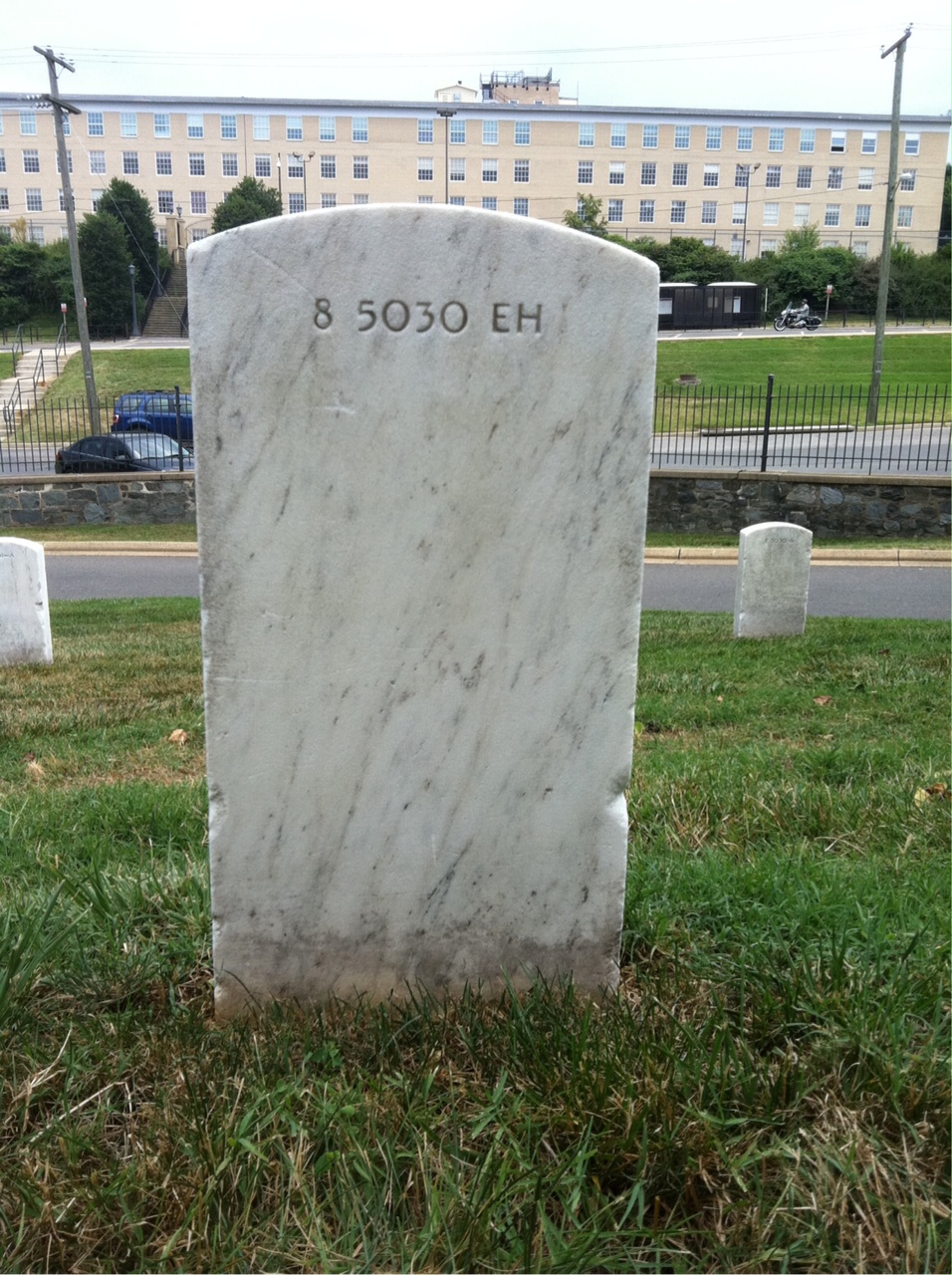 Back of headstone — Teresa Arnold