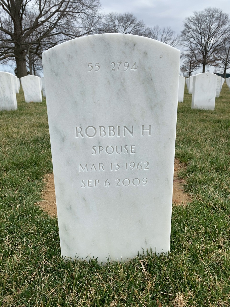 Back of headstone — Jon Blake